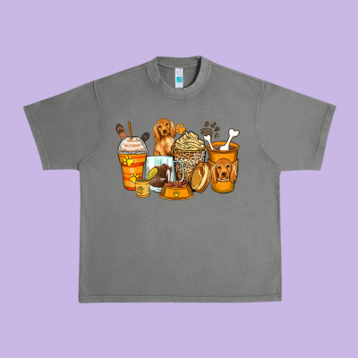 Urban Heavy Tee cocker spaniel coffee cups