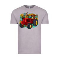 Vintage Zinc western tractor Vintage Tee - texasbilliewilder