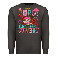 Smoke cupid find me a cowboy Premium Sweatshirt - NancyCooperArtShop