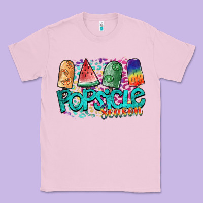 Popsicle Season Classic Tee Designed By Sublimationcraftshop
