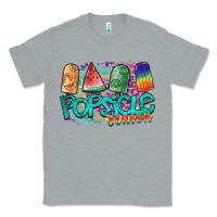 Heather Grey popsicle season Classic Tee - SublimationCraftShop