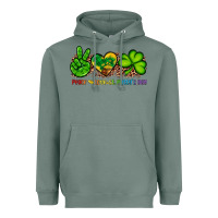 Sage peace love st patty's day Heavyweight Hoodie - Artiststas