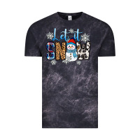 Cloud Black let it snow Vintage Tee - Zillion Design Studio