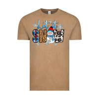 Vintage Coffee let it snow Vintage Tee - Zillion Design Studio