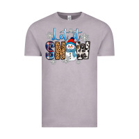 Vintage Zinc let it snow Vintage Tee - Zillion Design Studio
