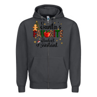 Smoke santa's favorite student assistant Zipper Hoodie - AdoDesignShop