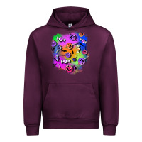 Mauve Wine halloween candy patches 1 Urban Hoodie - BundleAndBundleShop