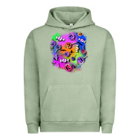 Pigment Oil Green halloween candy patches 1 Urban Hoodie - BundleAndBundleShop