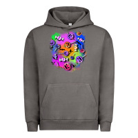 Pigment Tornado halloween candy patches 1 Urban Hoodie - BundleAndBundleShop