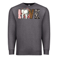 Charcoal Heather love dentist life Premium Sweatshirt - Jasminsmagicworld