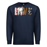 Navy love dentist life Premium Sweatshirt - Jasminsmagicworld