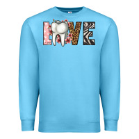 Ocean Blue love dentist life Premium Sweatshirt - Jasminsmagicworld