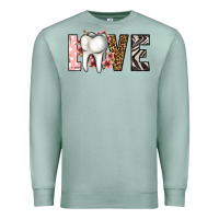 Seafoam love dentist life Premium Sweatshirt - Jasminsmagicworld