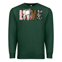 Sports Green love dentist life Premium Sweatshirt - Jasminsmagicworld