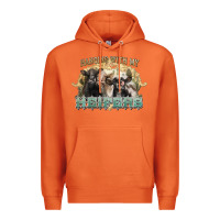 Carrot hanging with my heifers Premium Hoodie - NancyCooperArtShop