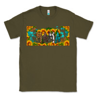 Army Green mama sunflower libbey cup Classic Tee - HRA Design Shop