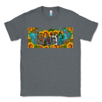 Charcoal Heather mama sunflower libbey cup Classic Tee - HRA Design Shop