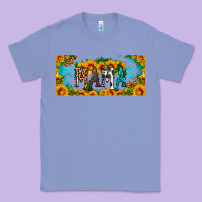Mama Sunflower Libbey Cup Classic Tee Designed By Hra Design Shop