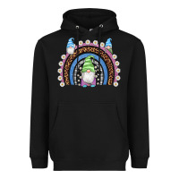Black easter gnome rainbow Heavyweight Hoodie - Artiststas