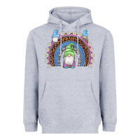 Heather Grey easter gnome rainbow Heavyweight Hoodie - Artiststas