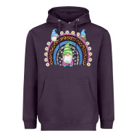 Plum easter gnome rainbow Heavyweight Hoodie - Artiststas