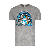 Cloud Rock hello winter rainbow Vintage Tee - Zillion Design Studio