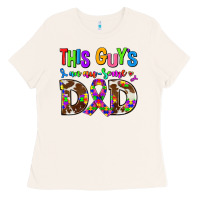 Bone this guys an ausome dad Ladies Tee - AdoDesignShop
