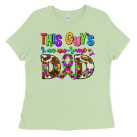Matcha this guys an ausome dad Ladies Tee - AdoDesignShop