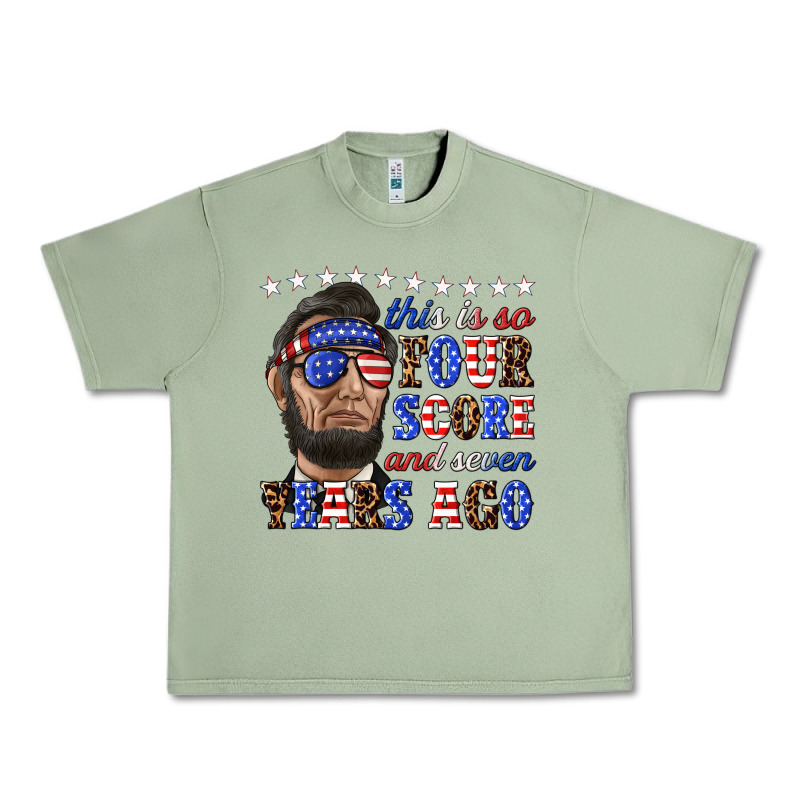 This Is So Four Score And Seven Years Ago Urban Heavy Tee by texasbilliewilder | Teevron