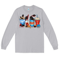 Moon Dust hockey begins after coffee cups Long Sleeve Tee - Zillion Design Studio