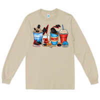 Hockey Begins After Coffee Cups Long Sleeve Tee | Teevron