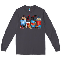 Smoke hockey begins after coffee cups Long Sleeve Tee - Zillion Design Studio