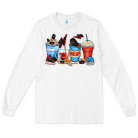 White hockey begins after coffee cups Long Sleeve Tee - Zillion Design Studio