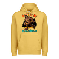 Antique Gold dont be an assquatch Premium Hoodie - MaliasSmallBusiness