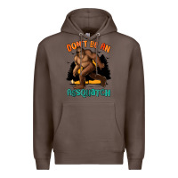 Coffee dont be an assquatch Premium Hoodie - MaliasSmallBusiness