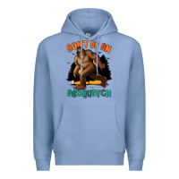 Colony Blue dont be an assquatch Premium Hoodie - MaliasSmallBusiness