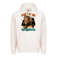 Pale Pink dont be an assquatch Premium Hoodie - MaliasSmallBusiness