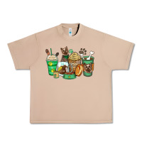 Burro yorkshire terrier coffee cups Urban Heavy Tee - Zillion Design Studio