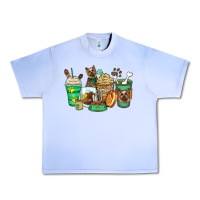 Grape Ice yorkshire terrier coffee cups Urban Heavy Tee - Zillion Design Studio
