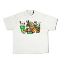 Pistachio yorkshire terrier coffee cups Urban Heavy Tee - Zillion Design Studio