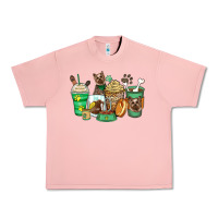 Salmon yorkshire terrier coffee cups Urban Heavy Tee - Zillion Design Studio