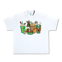 White yorkshire terrier coffee cups Urban Heavy Tee - Zillion Design Studio