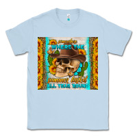 Dusty Blue somewhere where the summer lasted all year around tumbler Classic Tee - HRA Design Shop