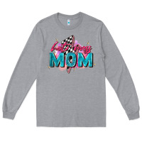 Heather Grey hot mess mom Long Sleeve Tee - Zillion Design Studio