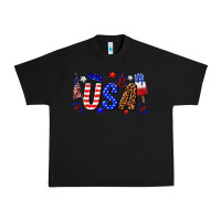Black usa 4th of july Urban Heavy Tee - texasbilliewilder