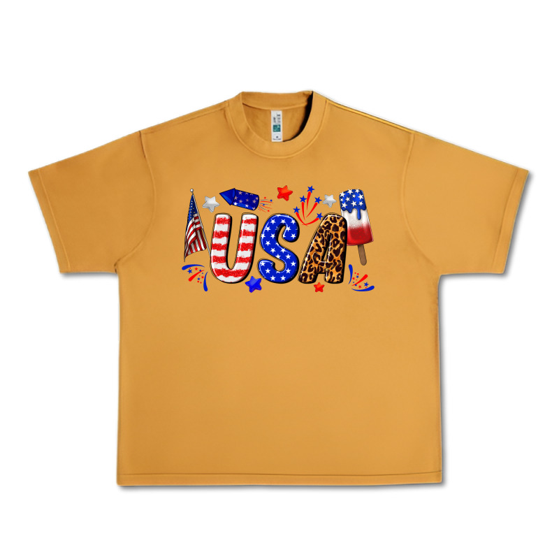 Usa 4th Of July Urban Heavy Tee by texasbilliewilder | Teevron