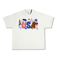 Pistachio usa 4th of july Urban Heavy Tee - texasbilliewilder
