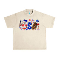 Sandshell usa 4th of july Urban Heavy Tee - texasbilliewilder