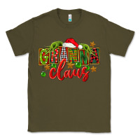 Army Green Christmas granna claus Classic Tee - FaDigitalArtStudio