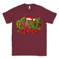 Burgundy Christmas granna claus Classic Tee - FaDigitalArtStudio